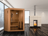 Golden Designs | Sundsvall Edition 2-Person Traditional Steam Sauna