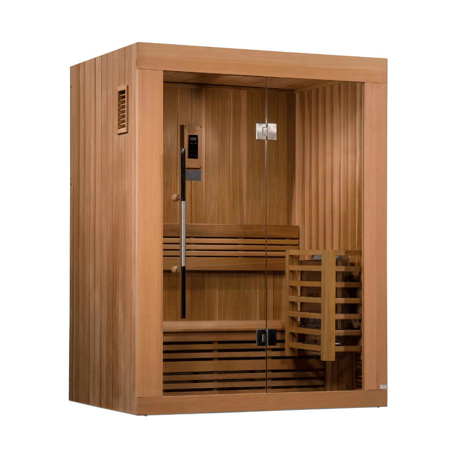 Golden Designs | Sundsvall Edition 2-Person Traditional Steam Sauna