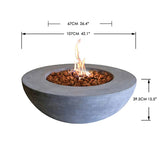 Elementi | Lunar Bowl Fire Table