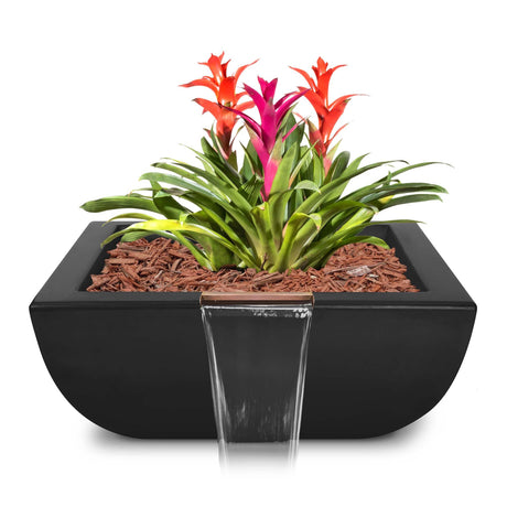 The Outdoor Plus Avalon Planter and Water Bowl - Concrete