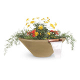 The Outdoor Plus Cazo Planter and Water Bowl - Concrete