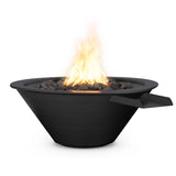 The Outdoor Plus Cazo Fire and Water Bowl - Powder Coated Metal - 36"