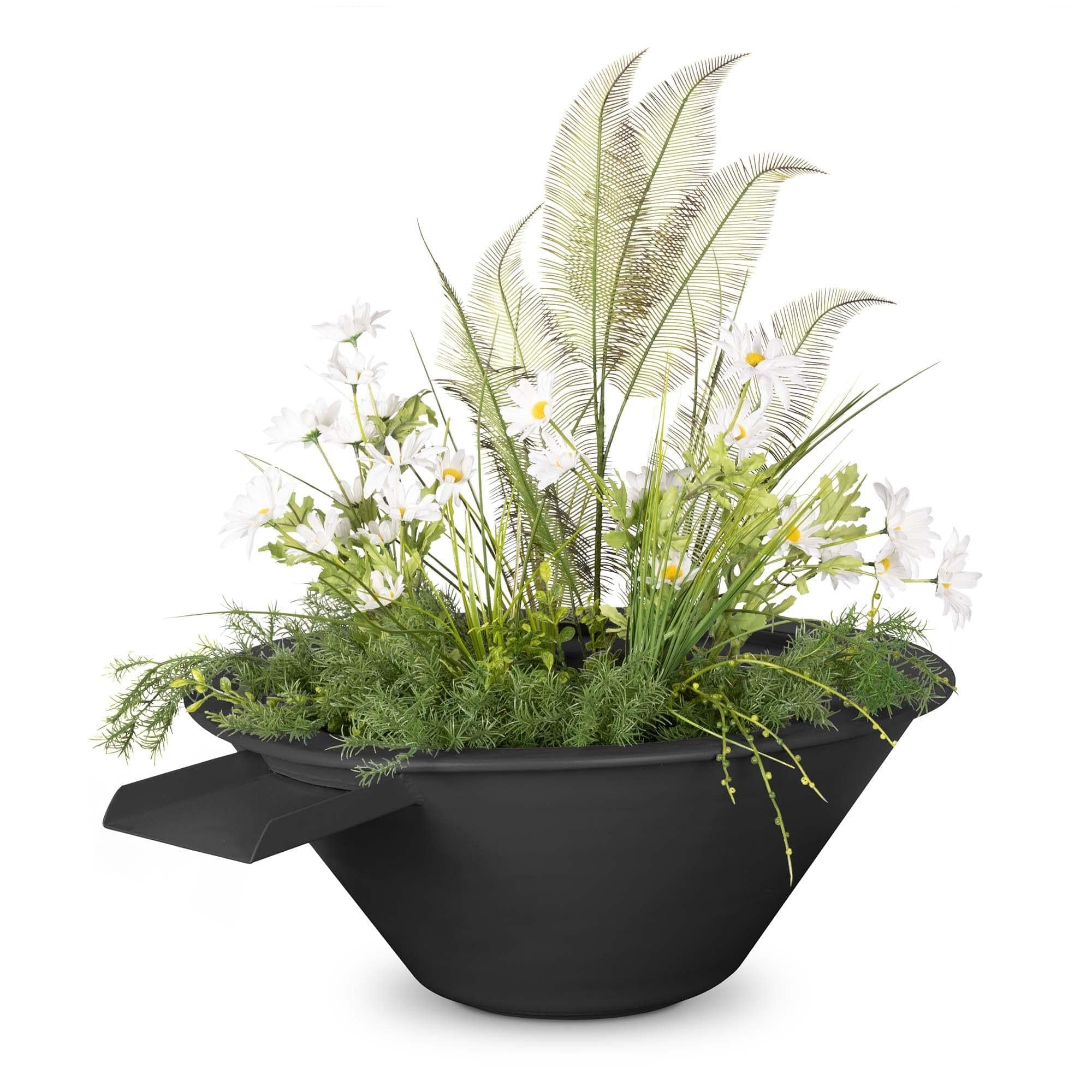 The Outdoor Plus Cazo Planter and Water Bowl - Metals
