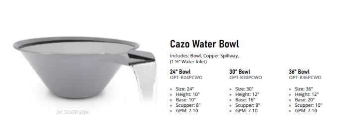 The Outdoor Plus Cazo Metal Water Bowls