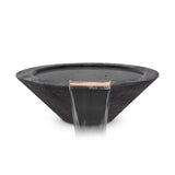 The Outdoor Plus Cazo Water Bowl - Woodgrain Concrete