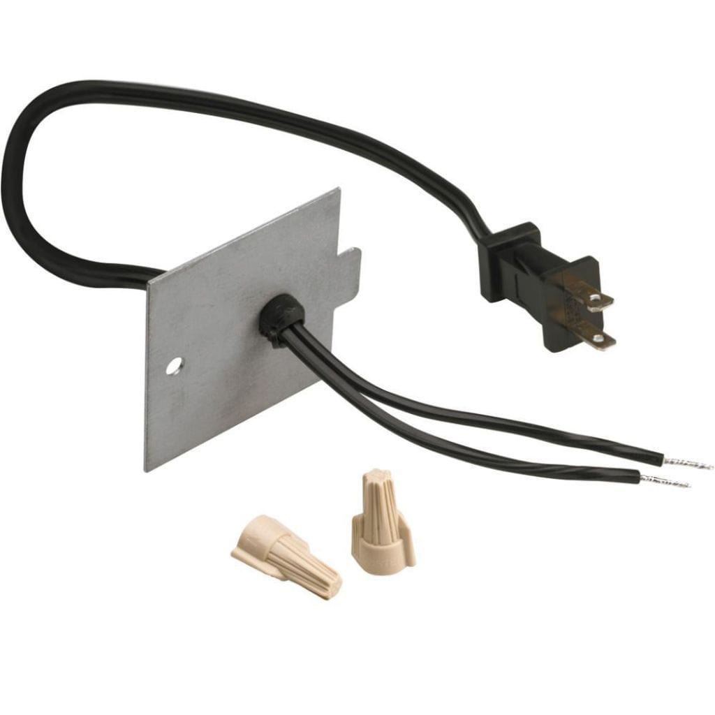 Dimplex | 120-Volt Built-In Electric Fireplace Plug Kit Accessory