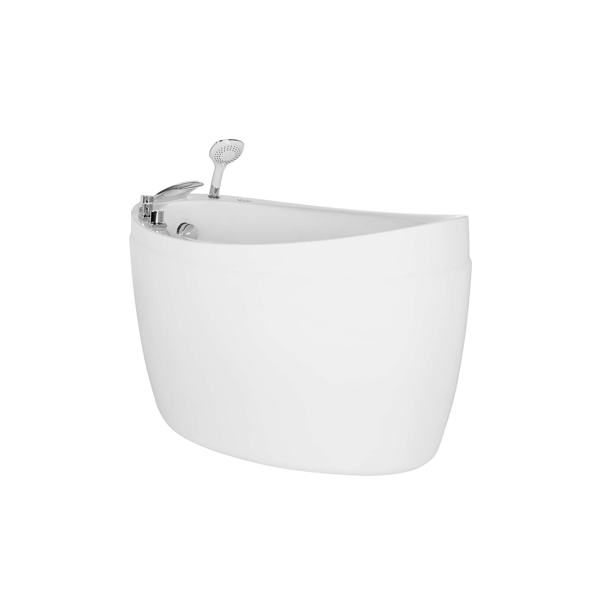 Empava | 48JT011 48 in. Japanese-Style Freestanding Oval Air Massage Tub