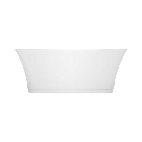 Empava-59FT1511 luxury acrylic soaking rectangular modern stand alone white SPA bathtub