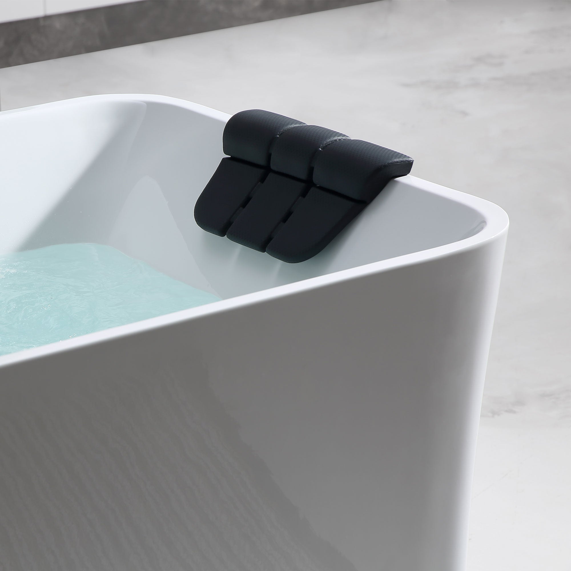 Empava | 67AIS16 67 in. Whirlpool Freestanding Acrylic Hydromassage Bathtub
