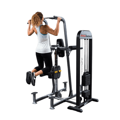 Body-Solid FCD-STK Pro-select Weight Assisted Chin-dip Machine - VITALIA
