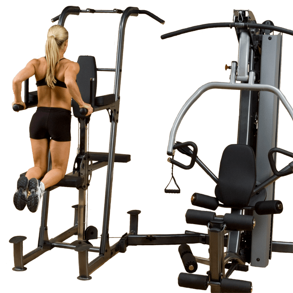 Body-Solid FCDWA FUSION Weight-Assisted Dip & Pull-Up Station - VITALIA