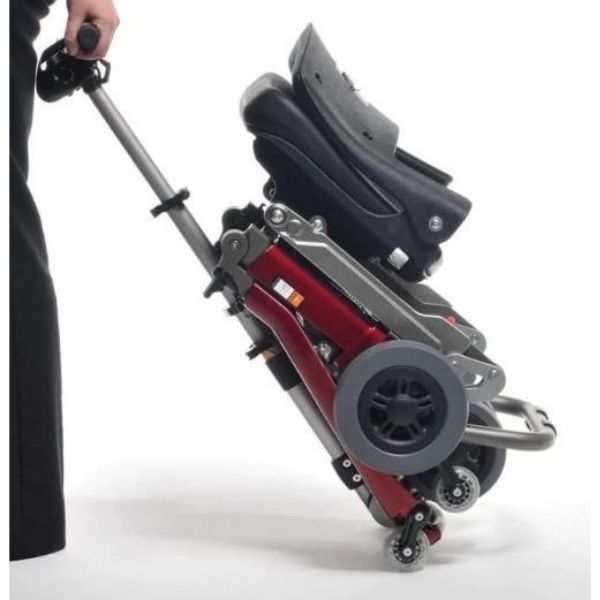 FreeRider USA Luggie Deluxe 4 Wheel Folding Travel Scooter
