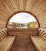 SaunaLife 2-4 Person 5' Long Barrel Sauna | Ergo Model E6