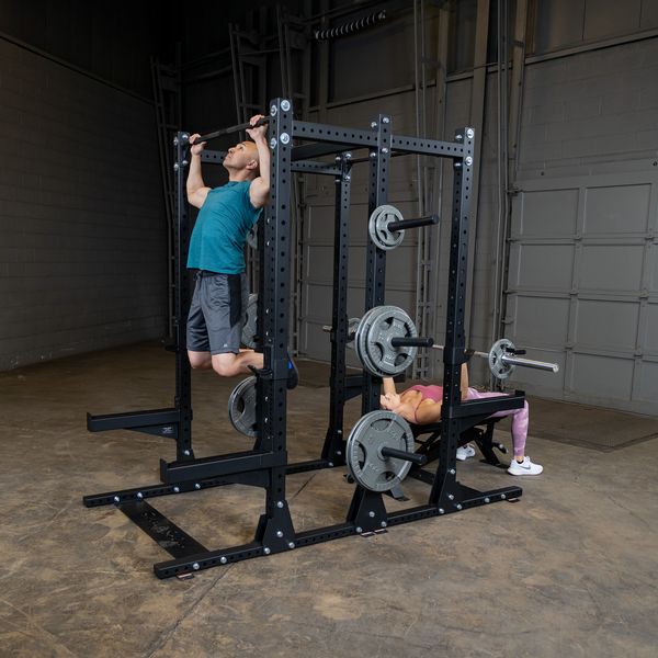 Body-Solid Pro Clubline SPR500DBL Commercial Double Half Rack
