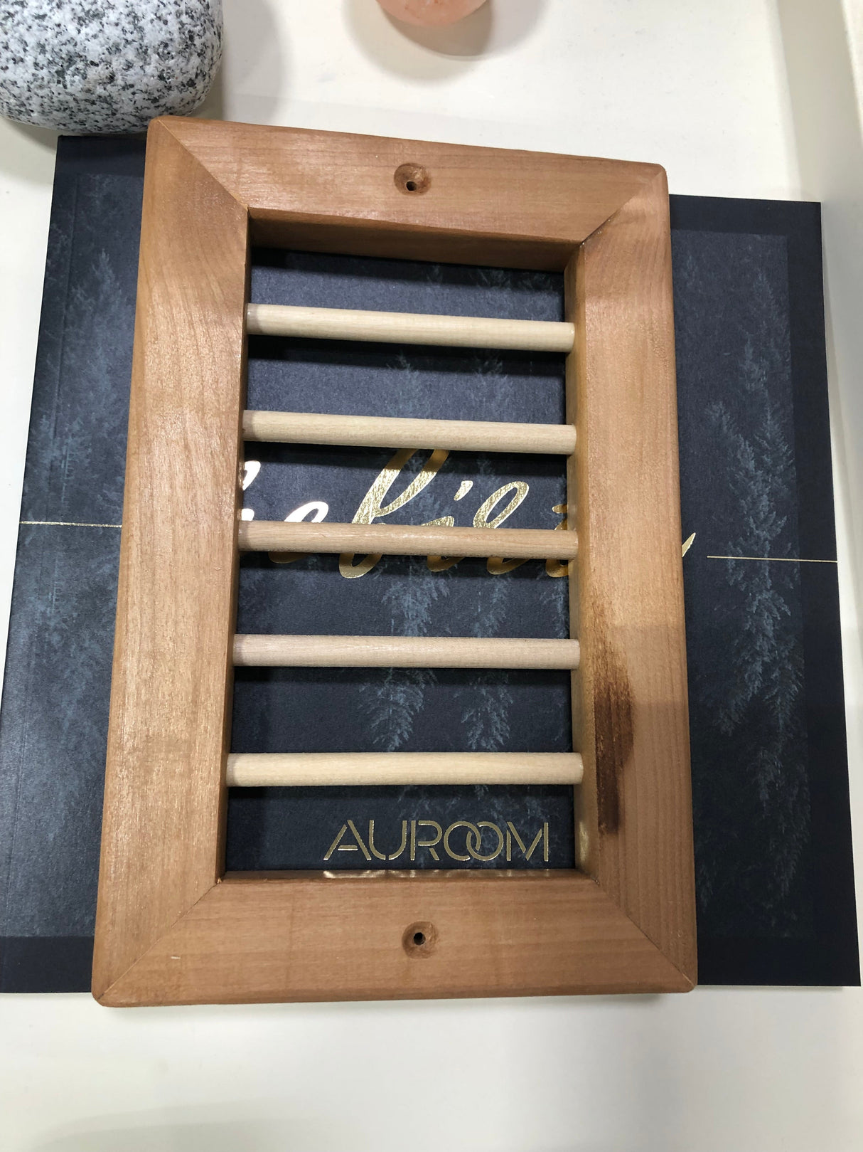 Auroom | Cala Glass 2-4 Person Traditional Indoor Sauna