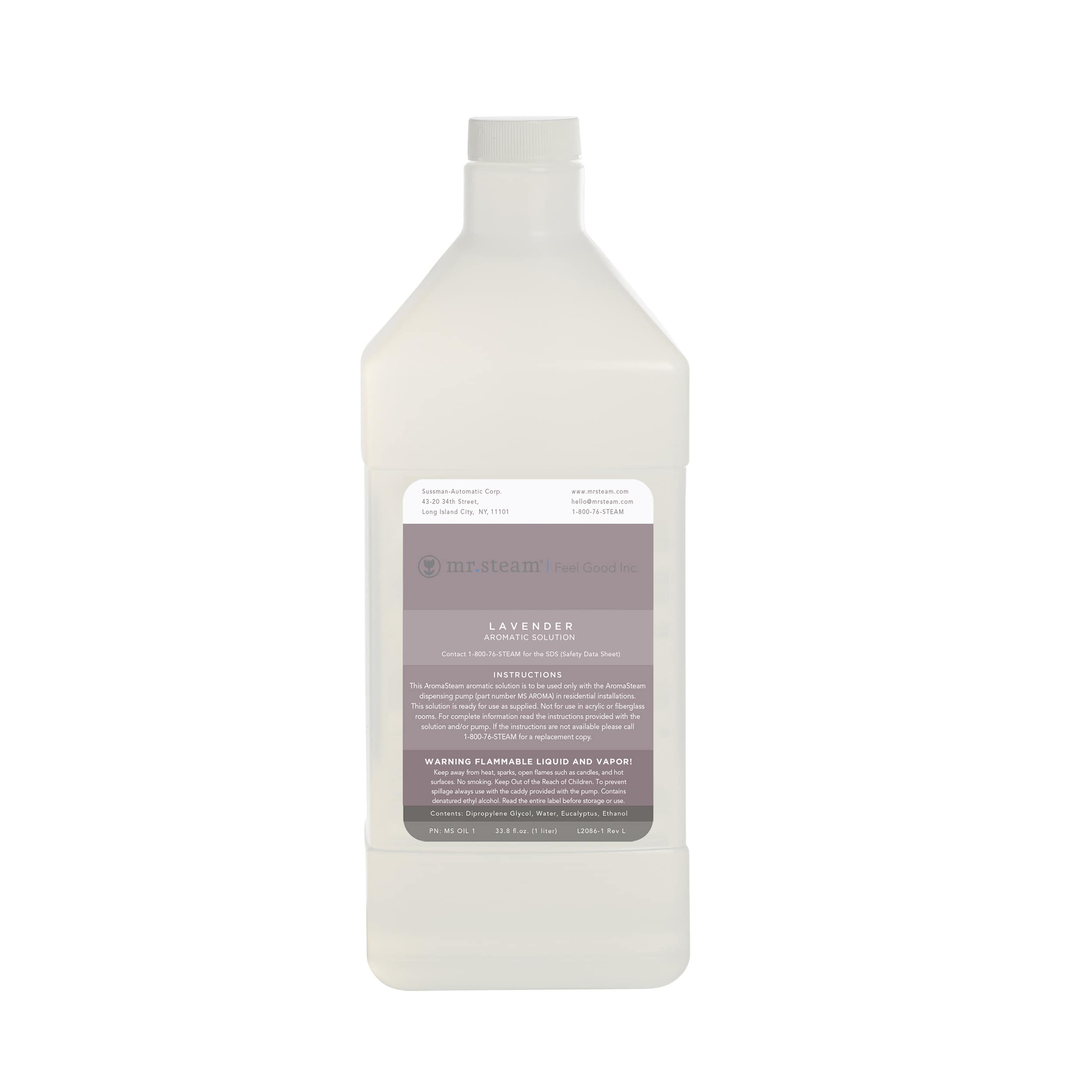 Mr. Steam AromaSteam Lavender Essential Oil 1L