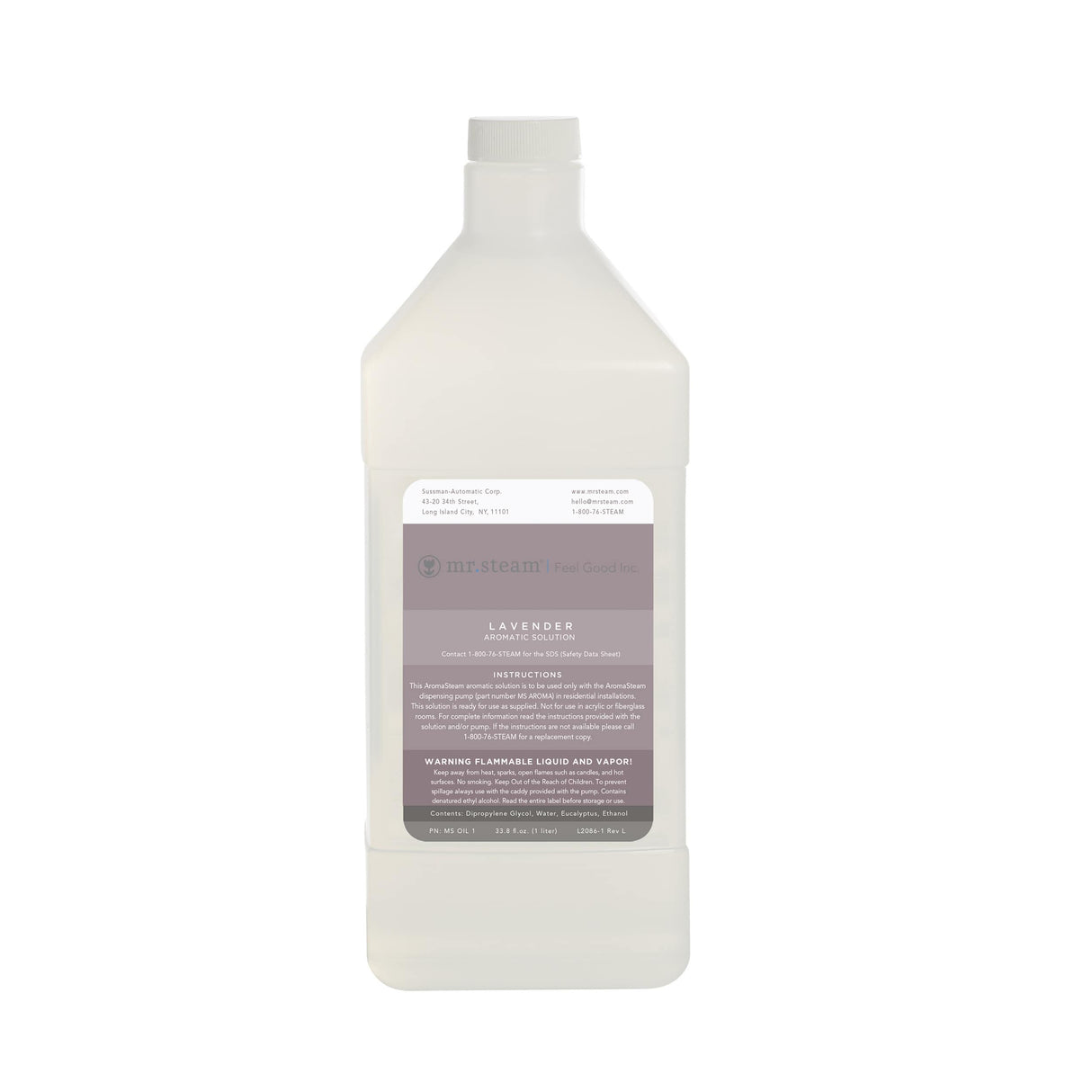 Mr. Steam | AromaSteam Lavender Essential Oil 1L