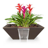 The Outdoor Plus Maya Planter and Water Bowl - Concrete