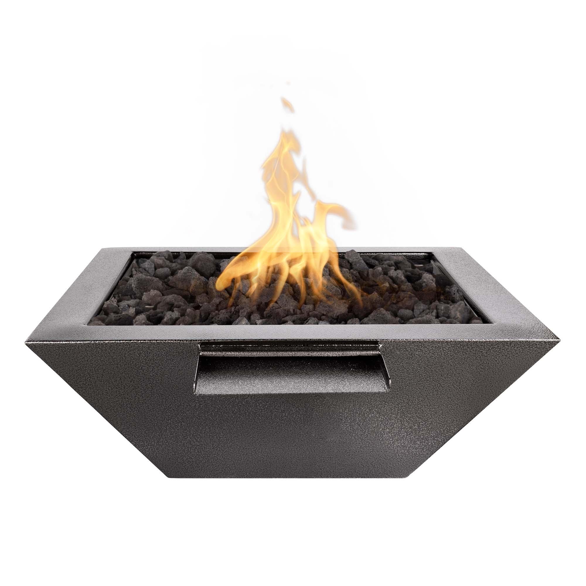 The Outdoor Plus Maya Fire and Water Bowl - Powder Coated Metal - 24"