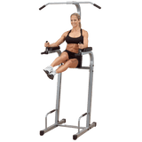 Body-Solid Powerline PVKC83X Vertical Knee Raise Dip Push-up Chin-up