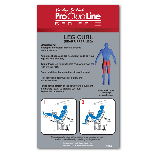 Body-Solid Pro Clubline S2SLC Series II Leg Curl
