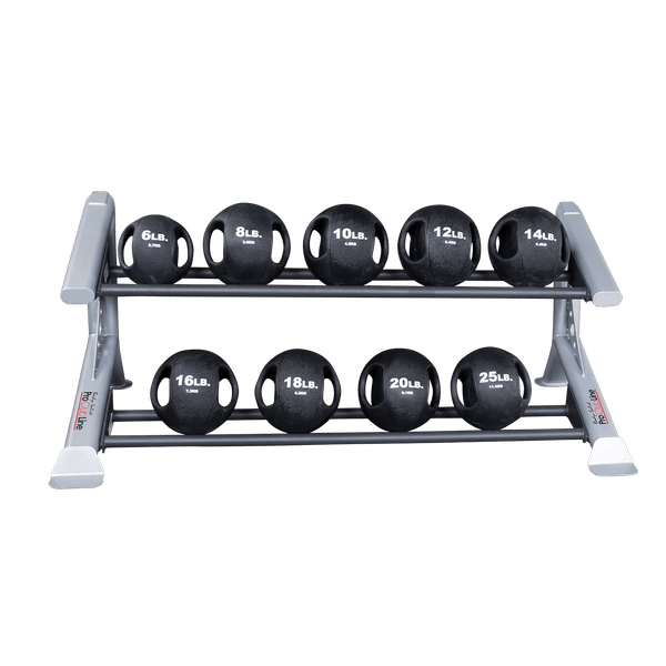 Body-Solid Pro Clubline SDKR500MB 2 Tier PCL Medicine Ball Rack