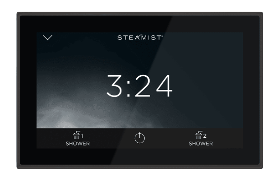 Steamist Touchscreen Control for ShowerSense w/Wi-Fi | SH-550M (Modern)