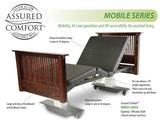 Assured Comfort Mobile Series Hi-Low Adjustable Bed