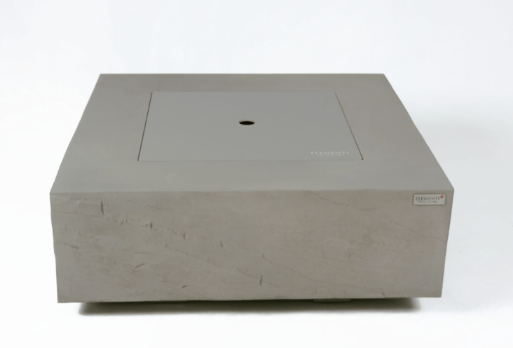ELEMENTI PLUS | CAPERTEE Fire Table- Space Grey