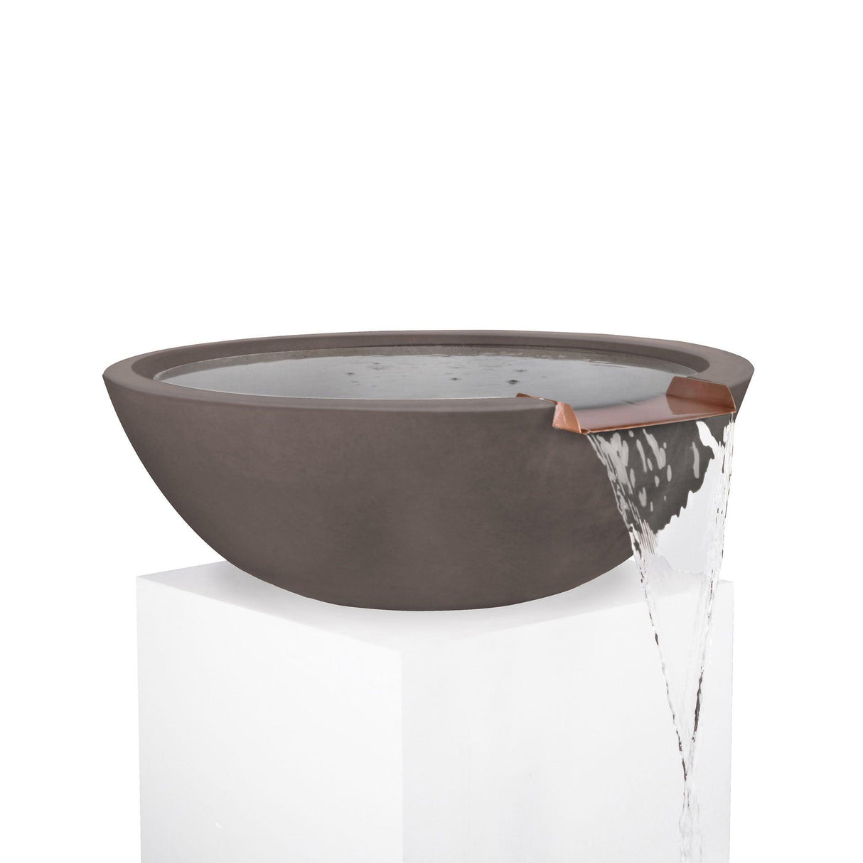 The Outdoor Plus Sedona Concrete Water Bowls