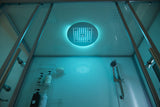 Maya Bath | Catania Platinum Steam Shower Tub Combo w/ Smart TV