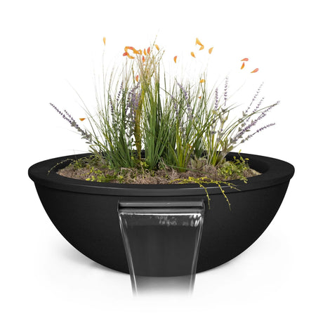 The Outdoor Plus Sedona Planter and Water Bowl - Metals