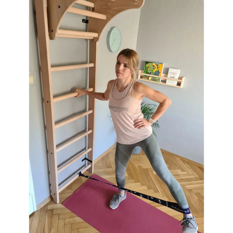 BenchK | 111 Children's Swedish Ladder Wall Bar Home Gym