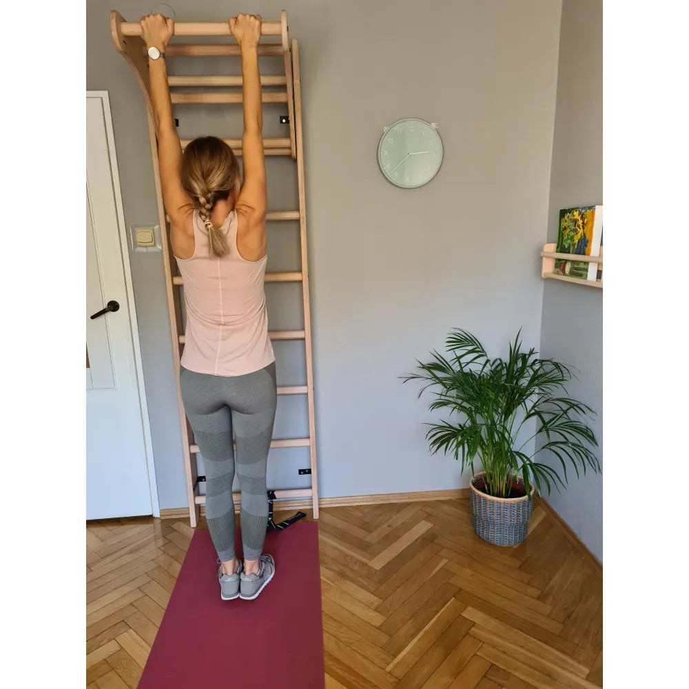 BenchK 111 Children's Swedish Ladder Wall Bar Home Gym