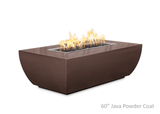 The Outdoor Plus Avalon Linear Metal Fire Pit - 24" Tall