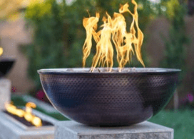 The Outdoor Plus Sedona Copper Fire Bowl