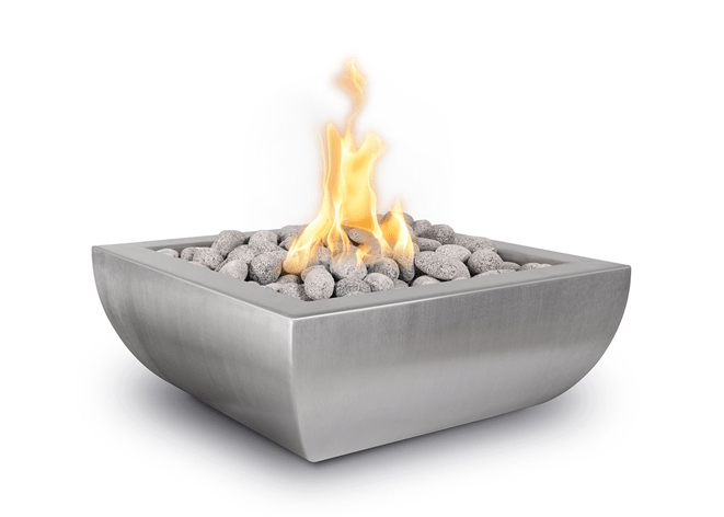 The Outdoor Plus Avalon Stainless Steel Fire Bowl