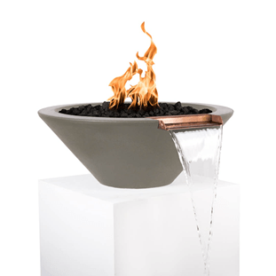 The Outdoor Plus Cazo Concrete Fire & Water Bowl