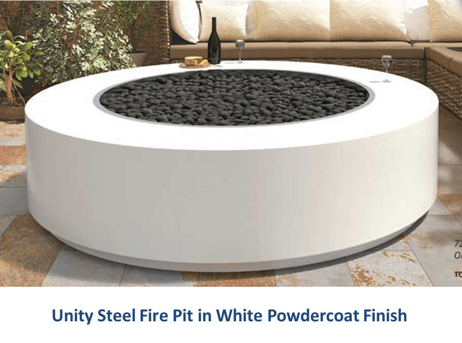 The Outdoor Plus Unity Steel Fire Pit - 18" Tall