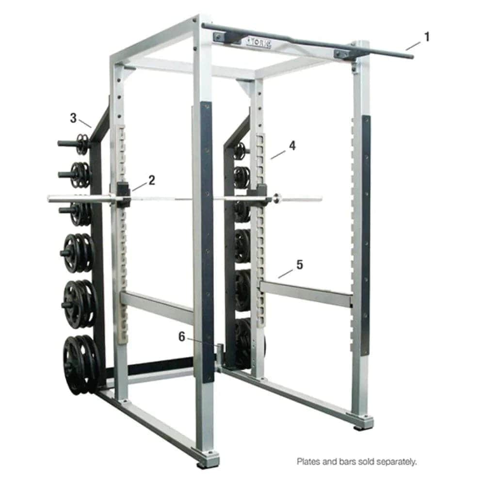 York Barbell | STS Power Rack with Hook Plates