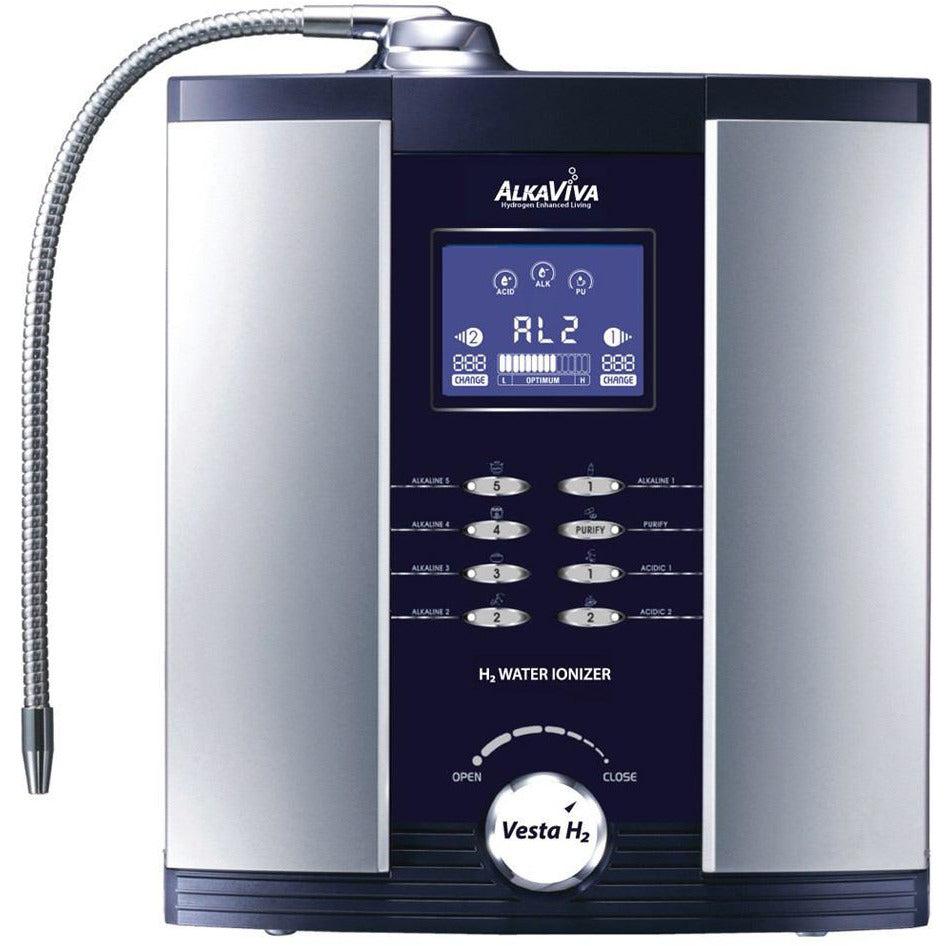 AlkaViva Vesta H2 9-Plate Alkaline Water Ionizer Filter Purifier