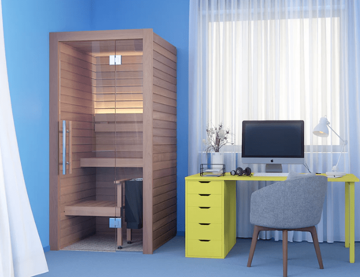 Auroom | Cala Mini Indoor Home Sauna Kit