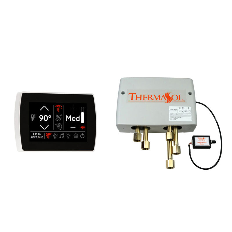 Thermasol Digital Shower Package with Flushmount SignaTouch | DSP-SIGF