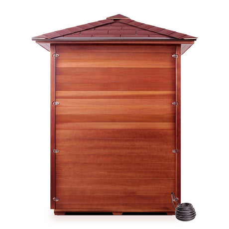 Enlighten Sauna Diamond 4 Corner Infrared/Traditional Sauna