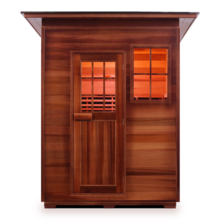 Enlighten Sauna Sapphire 3 Infrared/Traditional Sauna