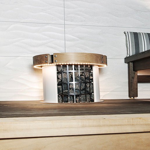 Harvia Safety Railing w/ LED-Lighting for Cilindro 11kW Sauna Heater | HPCU4L