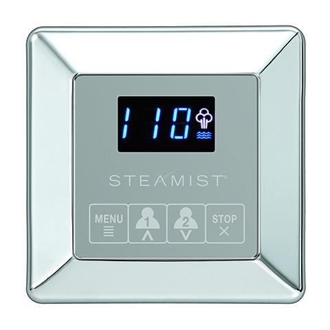 Steamist 250 Digital Time/Temp Steam Shower Control Package | 250 Square
