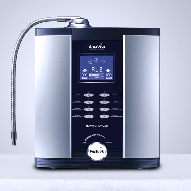 AlkaViva Athena H2 7-Plate Water Ionizer & Dual Water Filter Purifier