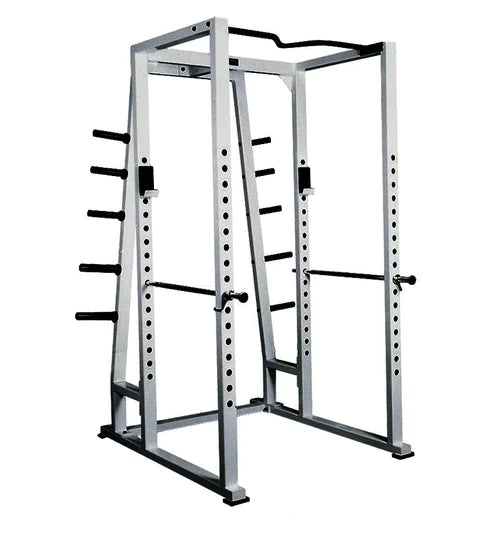 York Barbell | STS Power Rack with Weight Storage